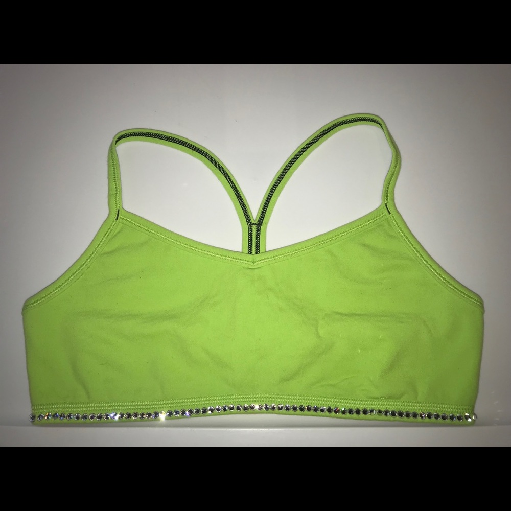 Ivivva Drill Sports Bra- Rhinestoned